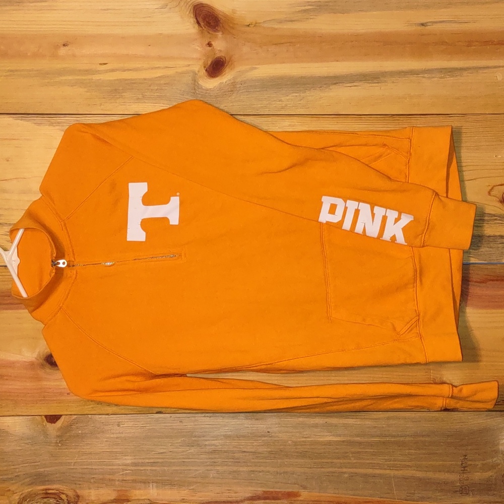 Orange pull over Jacket Tennessee volunteers (PINK)